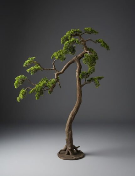 Artificial Bonsai Tree – 170cm Decorative Indoor Plant with 19 Leaves