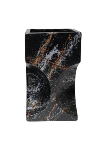 Artistic Fiberglass Galaxy Stone Planter 60cm